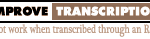 improve